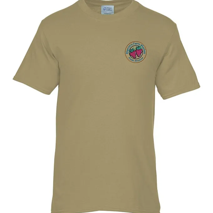 Port & Company Essential T-Shirt - Men's - Colors - Embroidered