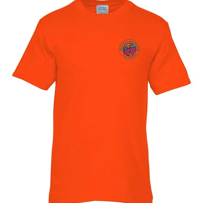 Port & Company Essential T-Shirt - Men's - Colors - Embroidered