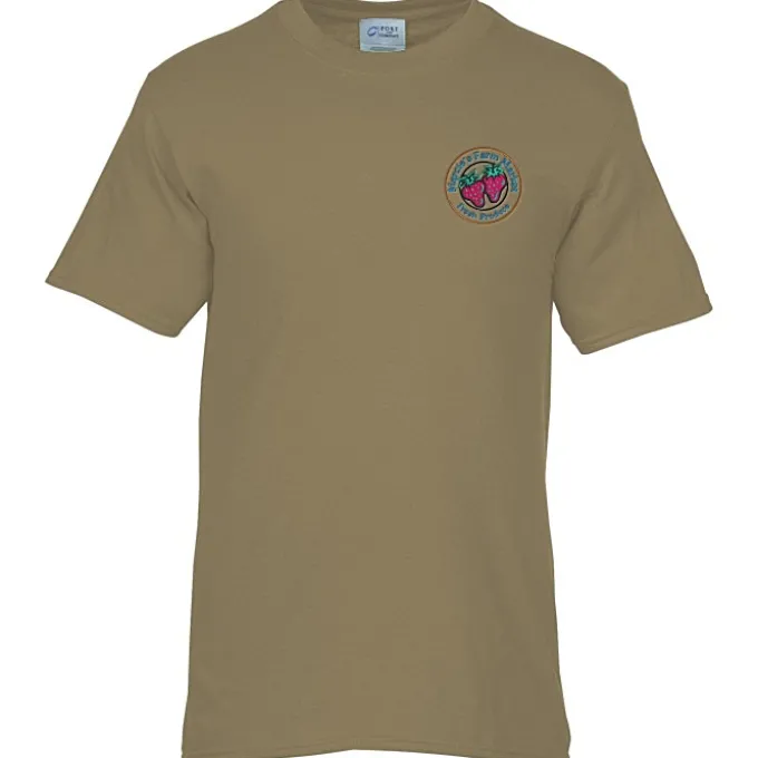 Port & Company Essential T-Shirt - Men's - Colors - Embroidered