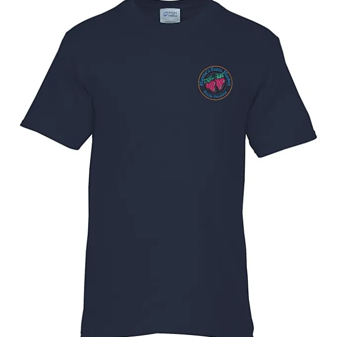 Port & Company Essential T-Shirt - Men's - Colors - Embroidered