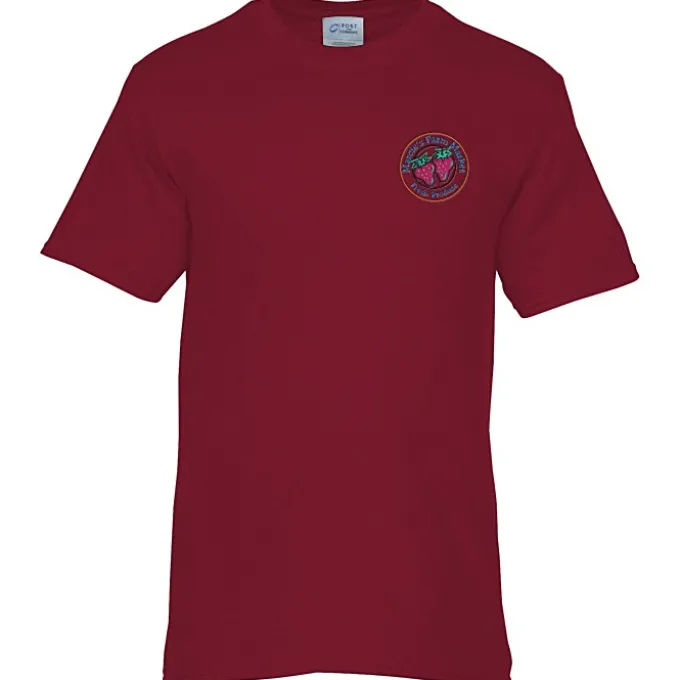 Port & Company Essential T-Shirt - Men's - Colors - Embroidered