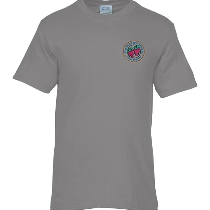 Port & Company Essential T-Shirt - Men's - Colors - Embroidered