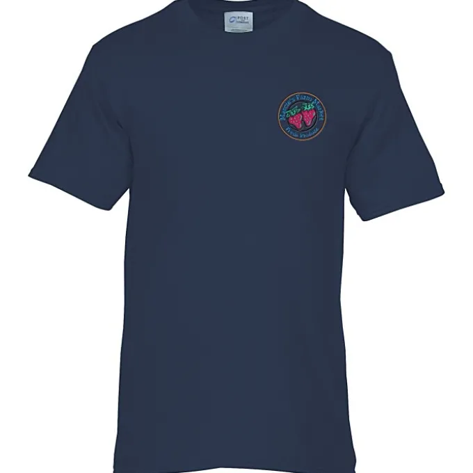 Port & Company Essential T-Shirt - Men's - Colors - Embroidered