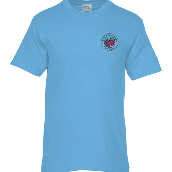 Port & Company Essential T-Shirt - Men's - Colors - Embroidered