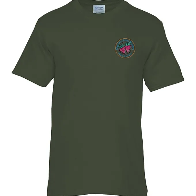 Port & Company Essential T-Shirt - Men's - Colors - Embroidered