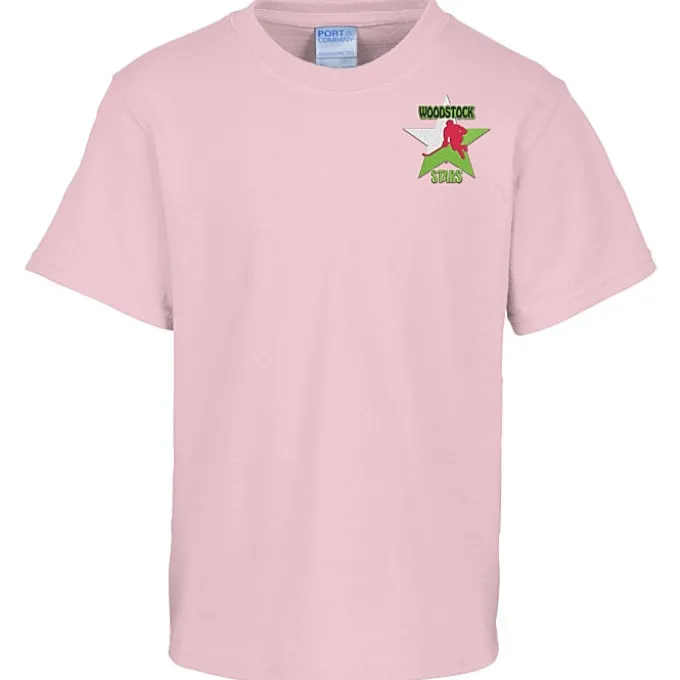 Port & Company Essential T-Shirt - Youth - Embroidered