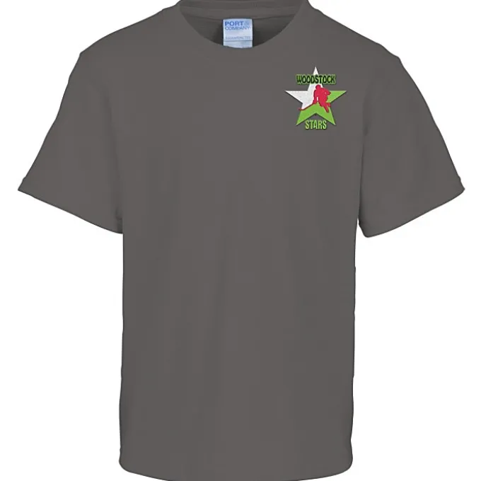 Port & Company Essential T-Shirt - Youth - Embroidered