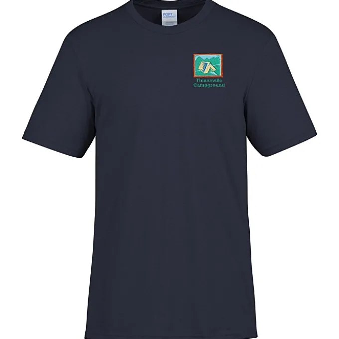 Port & Company Tri-Blend T-Shirt - Men's - Embroidered