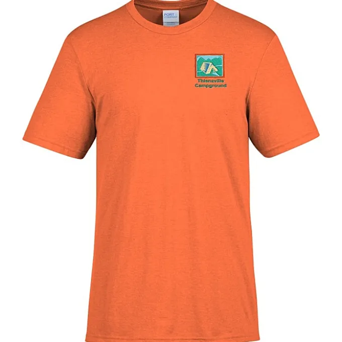 Port & Company Tri-Blend T-Shirt - Men's - Embroidered