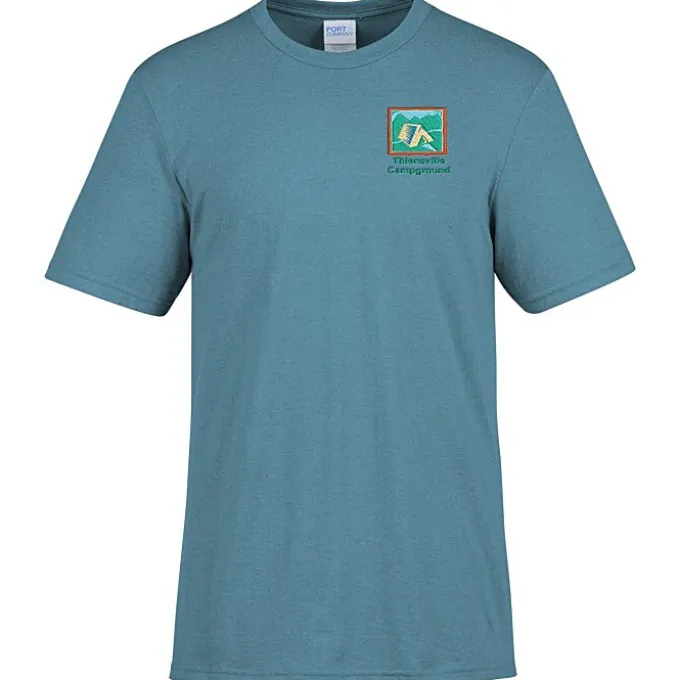 Port & Company Tri-Blend T-Shirt - Men's - Embroidered