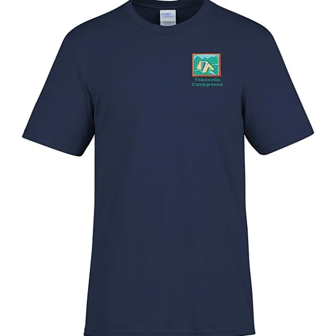 Port & Company Tri-Blend T-Shirt - Men's - Embroidered