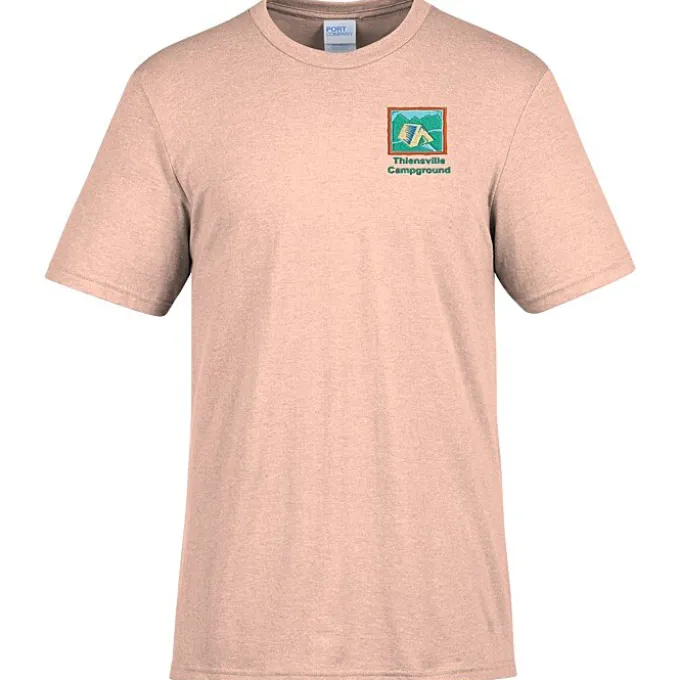 Port & Company Tri-Blend T-Shirt - Men's - Embroidered