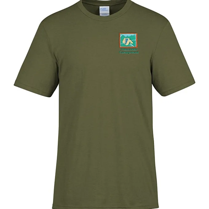 Port & Company Tri-Blend T-Shirt - Men's - Embroidered