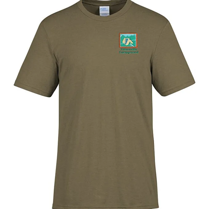 Port & Company Tri-Blend T-Shirt - Men's - Embroidered
