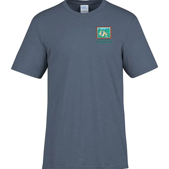 Port & Company Tri-Blend T-Shirt - Men's - Embroidered