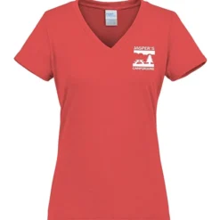 Port & Company Tri-Blend V-Neck T-Shirt - Ladies' - Screen