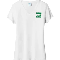Port & Company Tri-Blend V-Neck T-Shirt - Ladies' - Screen