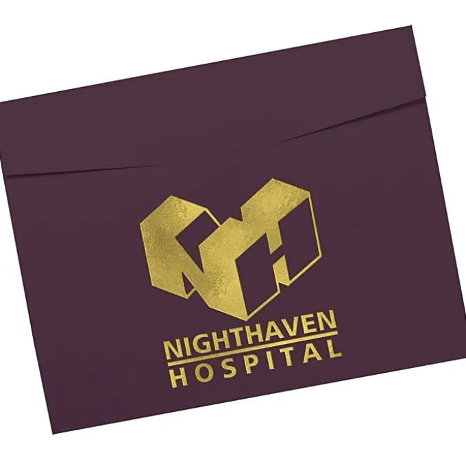 Portfolio Certificate Cover - Linen