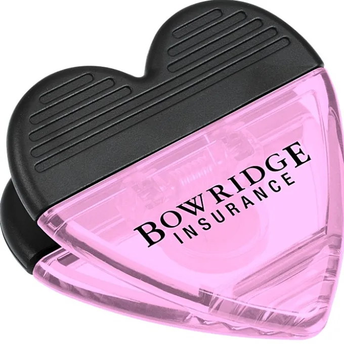 Power Clip - Heart - Translucent