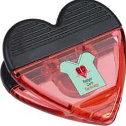 Power Clip - Heart - Translucent - Full Color
