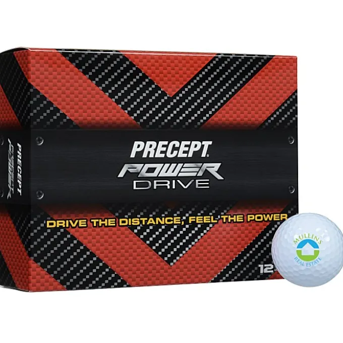 Precept Power Drive Golf Ball - Dozen