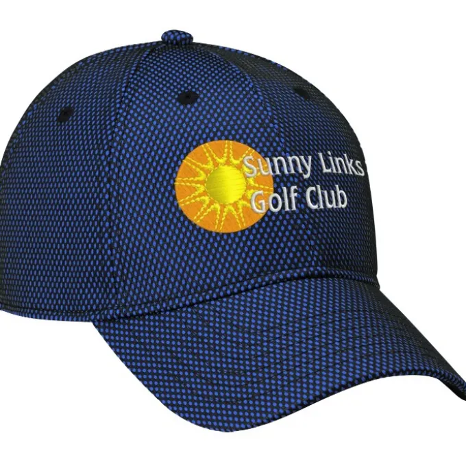 Premium Cotton Twill with Mesh Overlay Cap - 24 hr