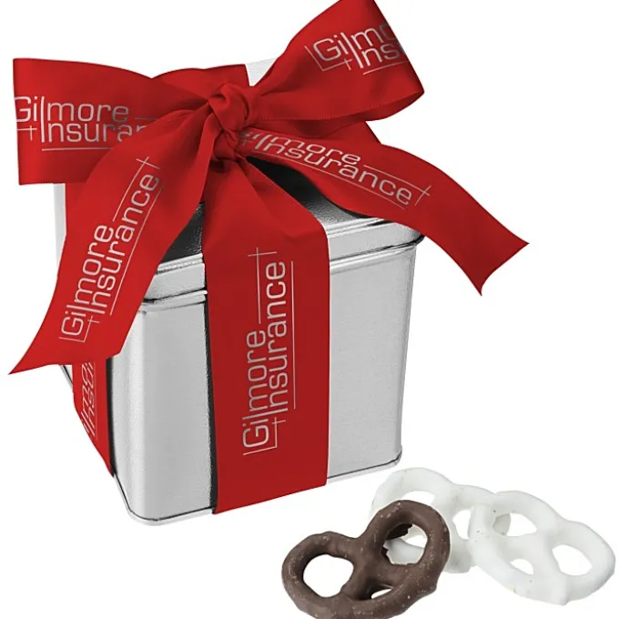 Present Pretzel Tin