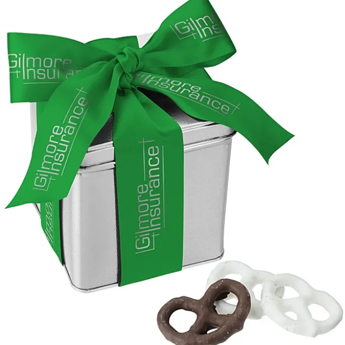 Present Pretzel Tin