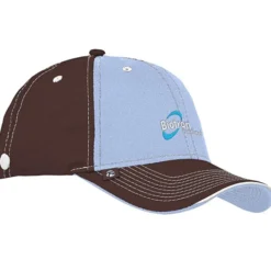 Prestige Two-Tone Cap with Face Mask Buttons