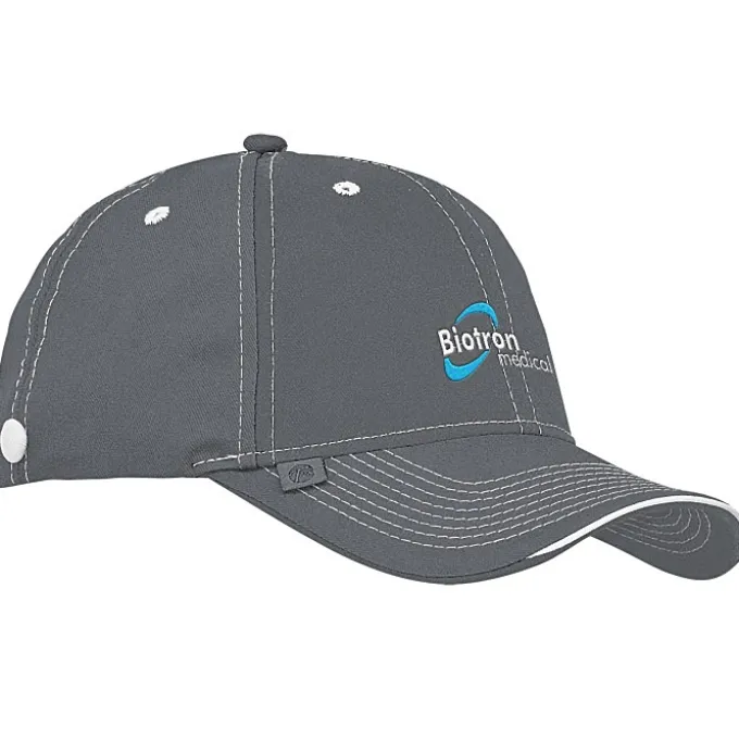 Prestige Two-Tone Cap with Face Mask Buttons