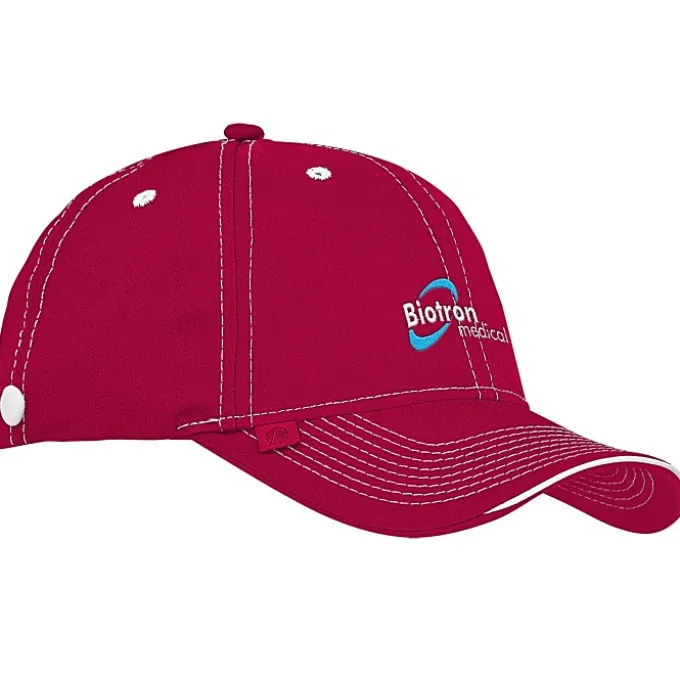 Prestige Two-Tone Cap with Face Mask Buttons