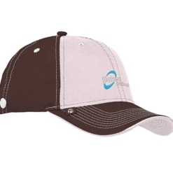 Prestige Two-Tone Cap with Face Mask Buttons
