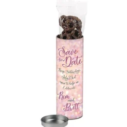 Pretzel Snack Tube - 8 inches - Milk Chocolate Sprinkled