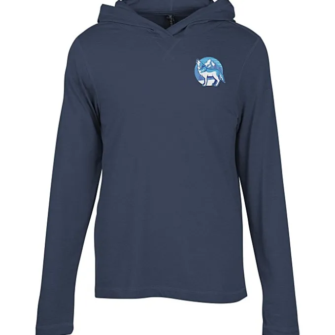 Primease Tri-Blend Hooded Tee - Men's - Embroidered