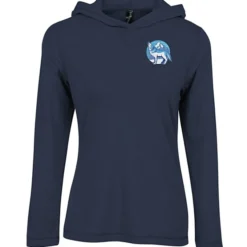 Primease Tri-Blend Hooded Tee - Ladies' - Embroidered