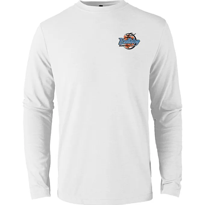 Primease Tri-Blend Long Sleeve Tee - Men's - Embroidered