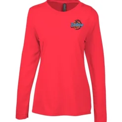 Primease Tri-Blend Long Sleeve Tee - Ladies' - Embroidered