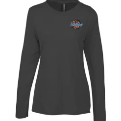 Primease Tri-Blend Long Sleeve Tee - Ladies' - Embroidered