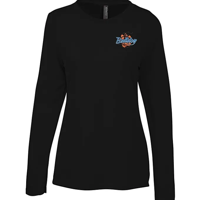 Primease Tri-Blend Long Sleeve Tee - Ladies' - Embroidered