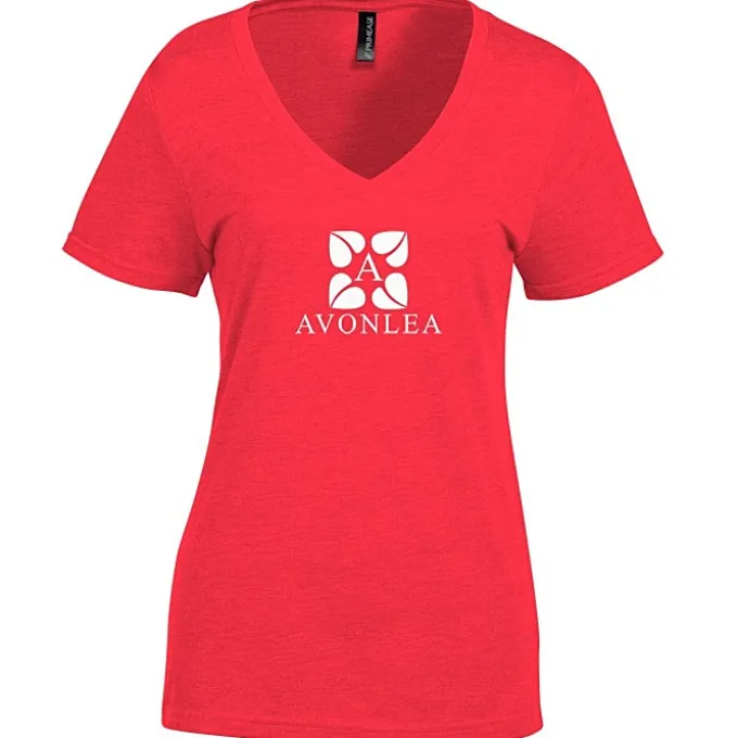 Primease Tri-Blend V-Neck Tee - Ladies'