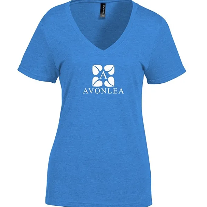 Primease Tri-Blend V-Neck Tee - Ladies'