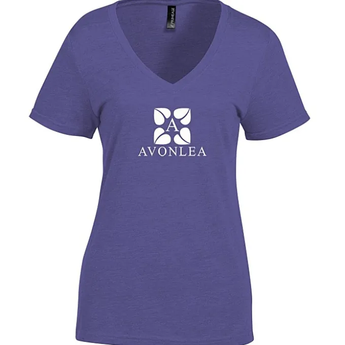 Primease Tri-Blend V-Neck Tee - Ladies'