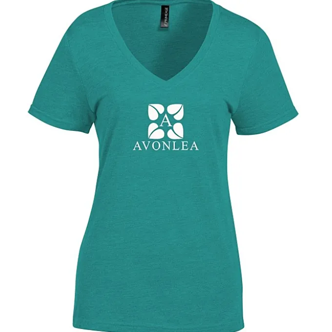 Primease Tri-Blend V-Neck Tee - Ladies'