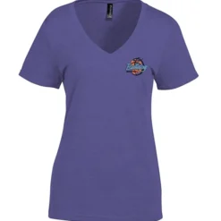Primease Tri-Blend V-Neck Tee - Ladies' - Embroidered