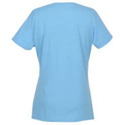 Principle Performance Blend Ladies' V-Neck T-Shirt - Embroidered