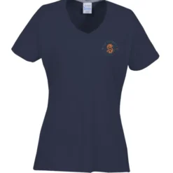 Principle Performance Blend Ladies' V-Neck T-Shirt - Embroidered