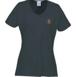 Principle Performance Blend Ladies' V-Neck T-Shirt - Embroidered