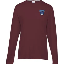 Principle Performance Blend Long Sleeve T-Shirt - Embroidered