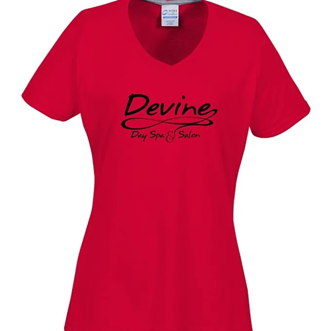 Principle Performance Blend Ladies' V-Neck T-Shirt
