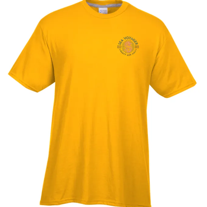 Principle Performance Blend T-Shirt - Embroidered